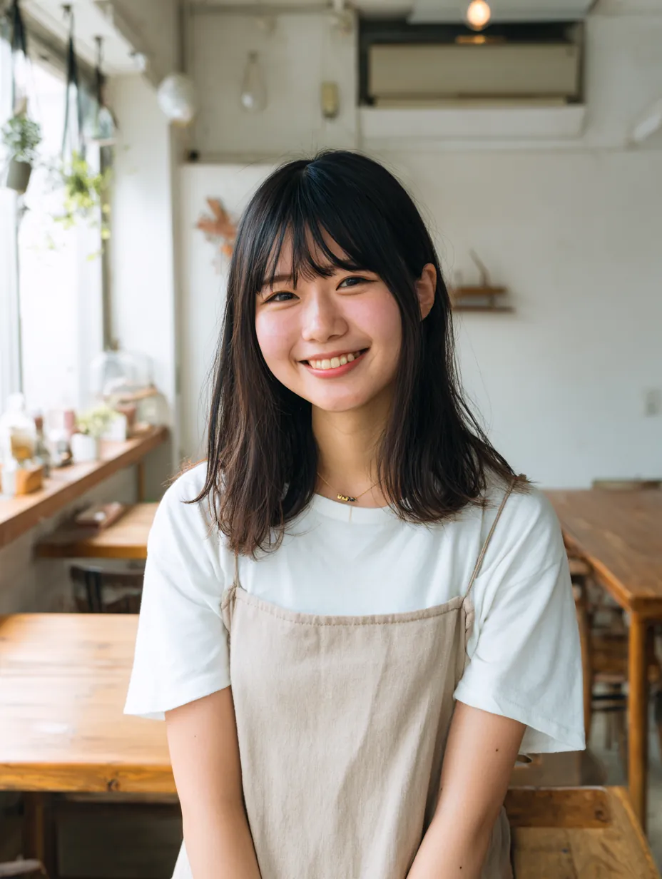広島のカフェバイトスタッフAさん